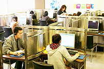 computing room in Downtown area